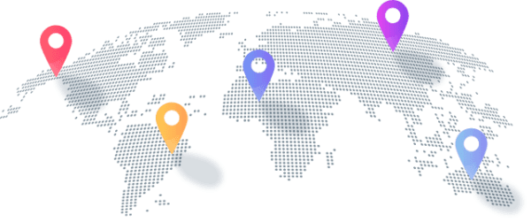 Flash 4K IPTV worldwide support map